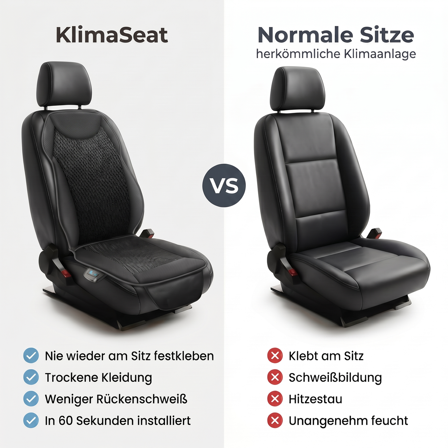 KlimaSeat - Sitzkomfort wie im Luxusauto.