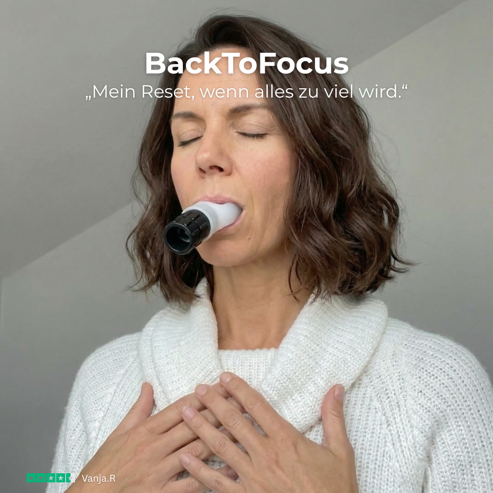 BackToFocus – Atem rein, Chaos raus.