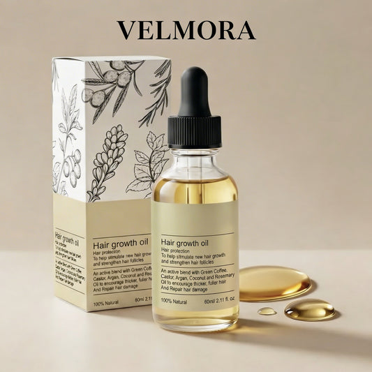 VELMORA Haaröl - Für sichtbar volleres Haar